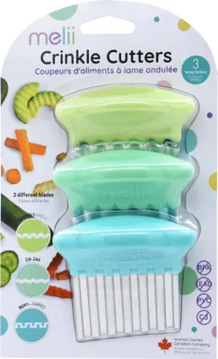 Produktbild von Melii Wellenschneider blau/grün 3 Stück