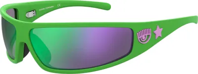 Immagine prodotto di Chiara Ferragni CF 7017/S GREEN/GREEN 85/13/100 Occhiali da sole da donna Occhiali da sole da donna