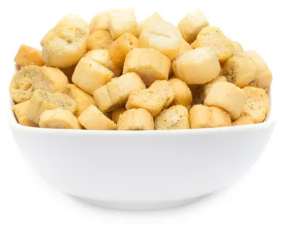 Produktbild von CrackersCompany Crostini mit Rosmarin (Crostini Rosemary), Vorratspackung 5,5 kg
