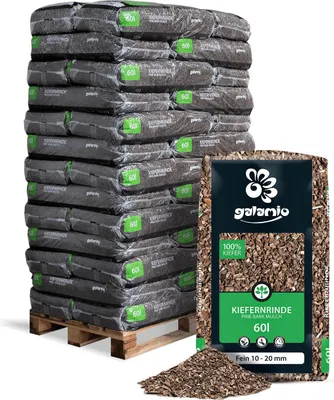 Produktbild von Galamio Rindenmulch Kiefer Fein 60l x 39 Sack 2340l Palette