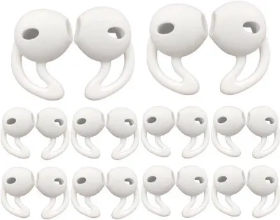 Productafbeelding van Siliconen oorkussens - Antislip bescherming voor hoofdtelefoons - Compatibel met AirPods
