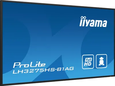 Produktbild von iiyama LH3275HS-B1AG, Digital Signage Flachbildschirm, 80 cm (31.5"), LCD, 1920 x 1080 Pixel, WLAN, 24/7