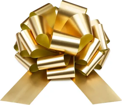 Immagine prodotto di Fiocco regalo 30 cm a strappo impermeabile e resistente alle intemperie oro