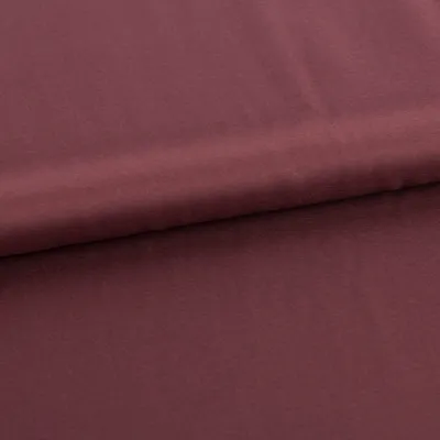 Produktbild von Viskose Stoff Futterstoff Neva Viscon Meterware uni dunkel rot 140cm dunkelrot