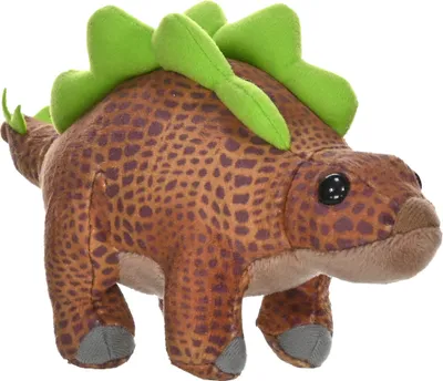 Produktbild von Wild Republic Stegosaurus braun/grün 13 cm Plüschdinosaurier
