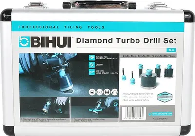 Produktbild von BIHUI Dia-Fliesenbohrer Set Bihui-VAC / M14 / 6-teilig