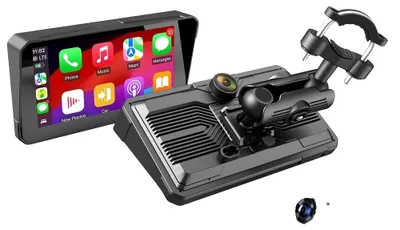 Zdjęcie produktu dla Motocyklowy ekran Smart Screen, 6-calowy wyświetlacz IPS, łączność Bluetooth 5.0, M792