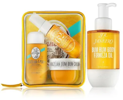Produktbild von Sol de Janeiro Bum Bum Body Oil und Jet Set Pflege Duo