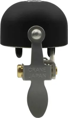 Immagine prodotto di Crane Bell E-Ne Stealth Black 37 mm Campanello da bicicletta