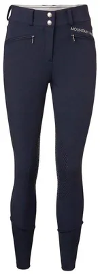 Produktbild von Mountain Horse Reithose Damen Knie-Grip Diana Damenreithose Kniebesatz Navy 40