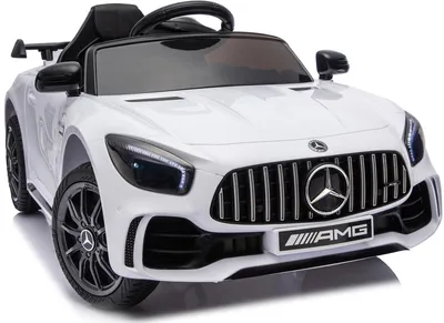 Produktbild von Playhouse Kinder Elektroauto Mercedes GTR AMG 90 Watt, Bluetooth, FM-Radio, 2X Motoren 12V, Eva Räder, Fernbedienung 2.4G, Kinderauto Kinderfahrzeug