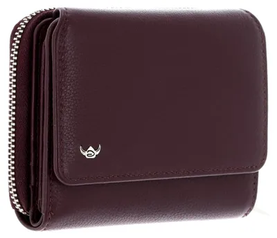 Produktbild von Leder Geldbörse Madrid RFID Protect RV-Börse 3316 Aubergine dunkelviolett
