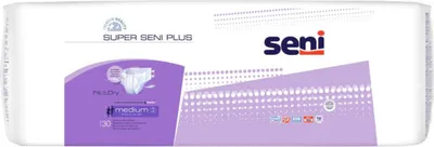 Produktbild von SUPER SENI Plus Gr.2 M Inkontinenzhose Nacht f.E., 30 St