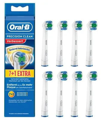 Produktbild von Oral-B Precision Clean 8er Aufsteckbürsten