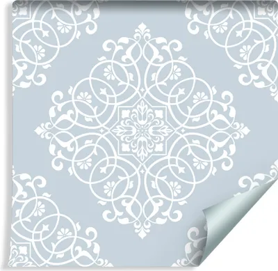 Zdjęcie produktu dla Tapeta Do Przedpokoju ORNAMENTY Dekoracja Ścienna Abstrakcyjna z modnym efektem 3D