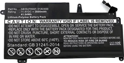 Produktbild von CoreParts MBXLE-BA0143, Akku, Lenovo, ThinkPad 13 20GL0000US, ThinkPad 13 Chromebook
