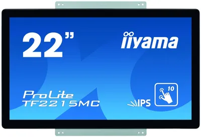 Obrázok produktu pre iiyama ProLite TF2215MC-B2, 54,6 cm (21.5"), 1920 x 1080 px, Full HD, LED, 14 ms, Čierna