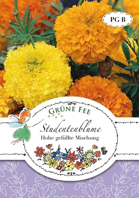 Produktbild von Studentenblume Hohe gefüllte Mischung | Studentenblumensamen von Grüne Fee
