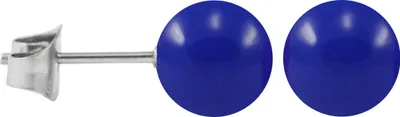 Produktbild von Ohrstecker Chirurgenstahl Neonfarben Größe - 3 mm Farbe - Blau