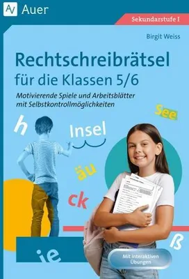 Obrázek produktu pro Rechtschreibrätsel für die Klassen 5-6