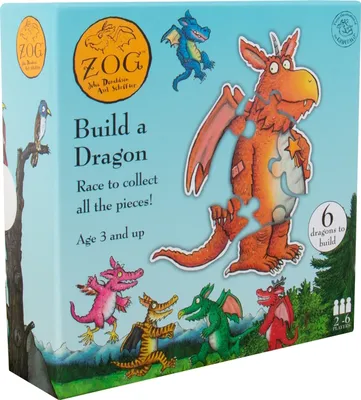 The image shows the packaging of a board game for children.