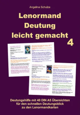 Obrázek produktu pro Lenormand Deutung leicht gemacht 4