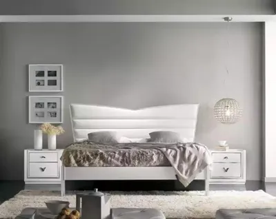 Obrázek produktu pro Desig nábytek postel 2x noční stolky 3 ks ložnicový set postele