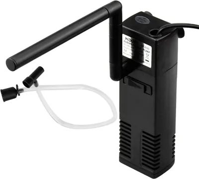 Produktbild von Innenfilter für Aquarien von 20 bis 60 Litern, 3W/4W einstellbare Innenfilterpumpe mit Filterschwämmen für Aquarien