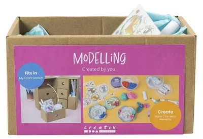 Produktbild von Creativ Company 977420, Modellierlehm für Kinder, 6 Jahr(e), Gemischte Farben
