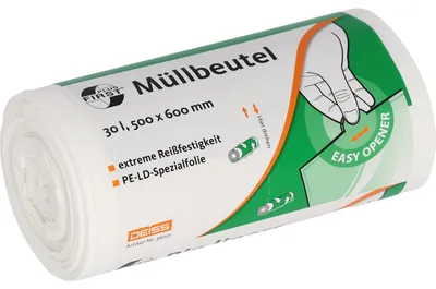 Immagine prodotto di Müllbeutel 36021 30l weiß 50St.