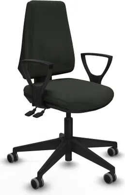 Image de Chaise de bureau Piqueras y Crespo BFN066G noir