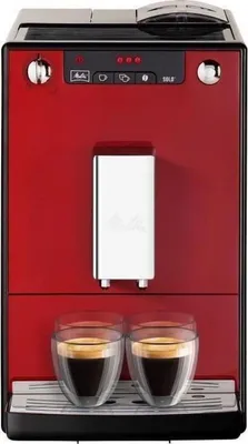 Obrázek produktu pro Melitta CAFFEO SOLO, Espresso kávovar, 1,2 l, Kávová zrna, Vestavěný mlýnek, 1400 W, Červená