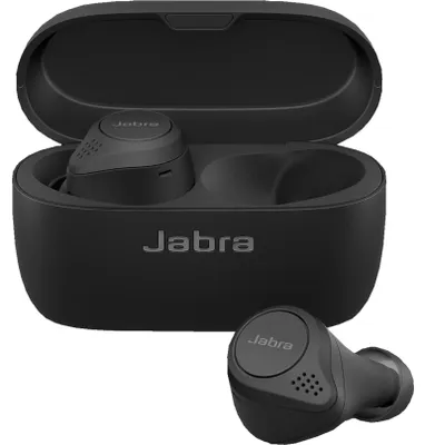 Produktbild von Jabra Elite 75t True Wireless In-ear Bluetooth Kopfhörer mit WLC Case Schwarz