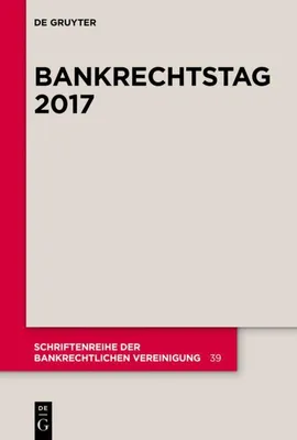 Produktbild von Bankrechtstag 2017