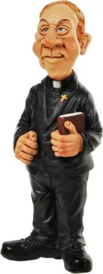 Produktbild von Funny Beruf - Figur Pastor