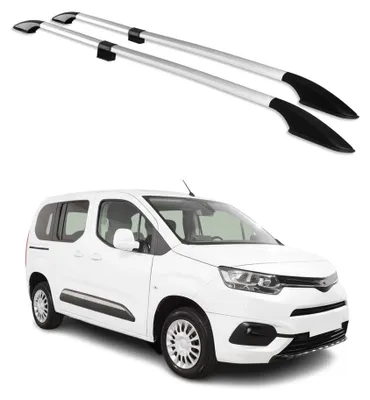 Obrázok produktu pre Podĺžne strešné nosiče pre Toyota Proace City 2019-25 L1 hliník šedá