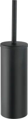 Produktbild von WENKO WC Garnitur Toiletten Bürsten Halter Garnitur Bad OREA Black ohne bohren