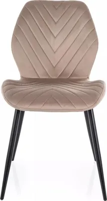 Produktbild von Esszimmerstuhl SHABANA – Dunkelbeige/Schwarz