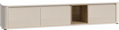Obrázek produktu pro Nábytek24 TV skříňka Breathtaker Bthth141-M846 Tv - skříňka Lowboard Sand / Mauvella Oak