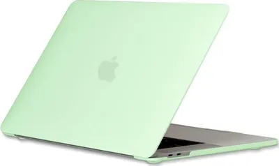 Produktbild von Mobigear Cream Matte MacBook Pro 13 Zoll (2012-2015) Hardcase Hülle MacBook Case - Grün - Model A1425 / A1502