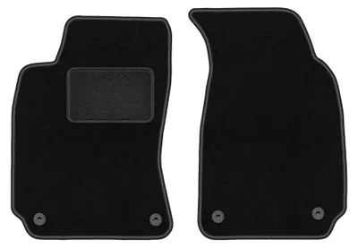 Immagine prodotto di Tappetini anteriori in moquette per Volkswagen Passat B5 FL 2000-2005 (berlina/station wagon) – 2 pezzi, neri, su misura – Wielganizator LUX