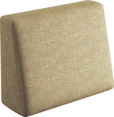 Produktbild von sunnypillow Palettenkissen mit abnehmbarem Bezug Seitenkissen 60x40x20/10cm Sandfarben