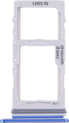 Produktbild von Dual Sim / Micro SD Karten Halter für Samsung Galaxy Note 10 Plus Blau Ersatz