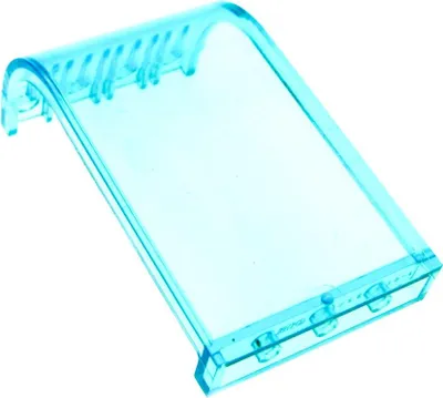 Produktbild von 1x Lego Panele 3x4x6 transparent hell blau rund Fenster 35251 35253 2571