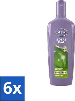 Immagine prodotto di Andrélon - Tutti i giorni - Shampoo - 300 ml - confezione risparmio - 6 pezzi