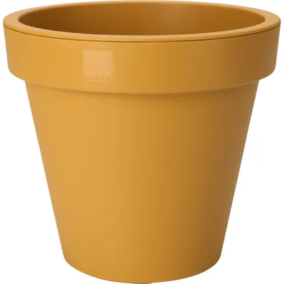 Productafbeelding van Bloempot EK Rond 25x25x22 cm Oker Nampook