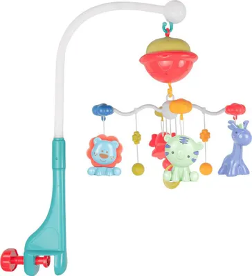 Produktbild von Malplay Mobile Mit Spieluhr Babymobile Für Kinderbett Mit Fernbedinung Spielzeug Für Neugeborene Und Kleinkinder Babyausstattung Ab Geburt Tiere