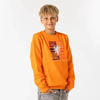 Productafbeelding van Nederlands Elftal Sweater Kinderen - Maat 116 - Jongens & Meisjes - Oranje - KNVB - Trui - Officiële Merchandise - Fankleding - Voetbal