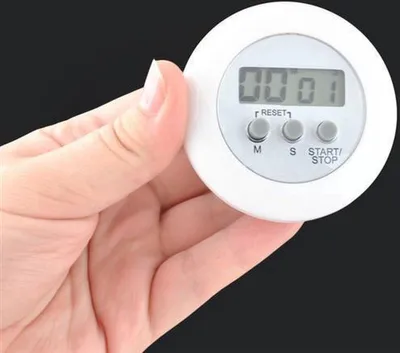 Produktbild von CHPN - Küchentimer - Kochtimer - Digitaler Küchentimer - Timer - Elektrische Eieruhr/Kochtimer - Magnetisch/Magnetisch/Magnetischer Eierküchentimer - Weiß