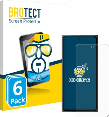 Produktbild von 6x Für HMD Skyline Schutzfolie BROTECT Displayschutz Display Schutz Folie Klar Transparent